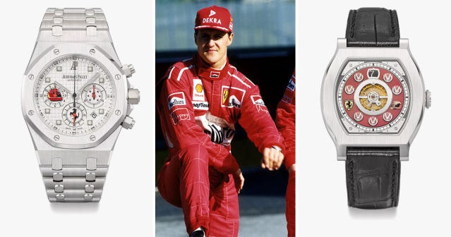 Schumacher F1 watch collection could top $4 million in auction