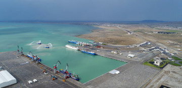 Euronews TV channel airs reportage on Azerbaijan’s Port of Baku