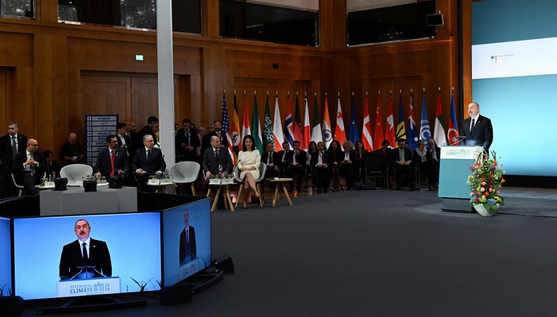 President Ilham Aliyev participates in High Level Segment of 15th Petersberg Climate Dialogue