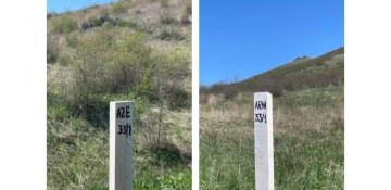28 border markers installed between Azerbaijan and Armenia