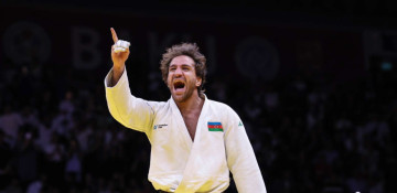 Azerbaijani judoka Hidayat Heydarov advances to final of European championships