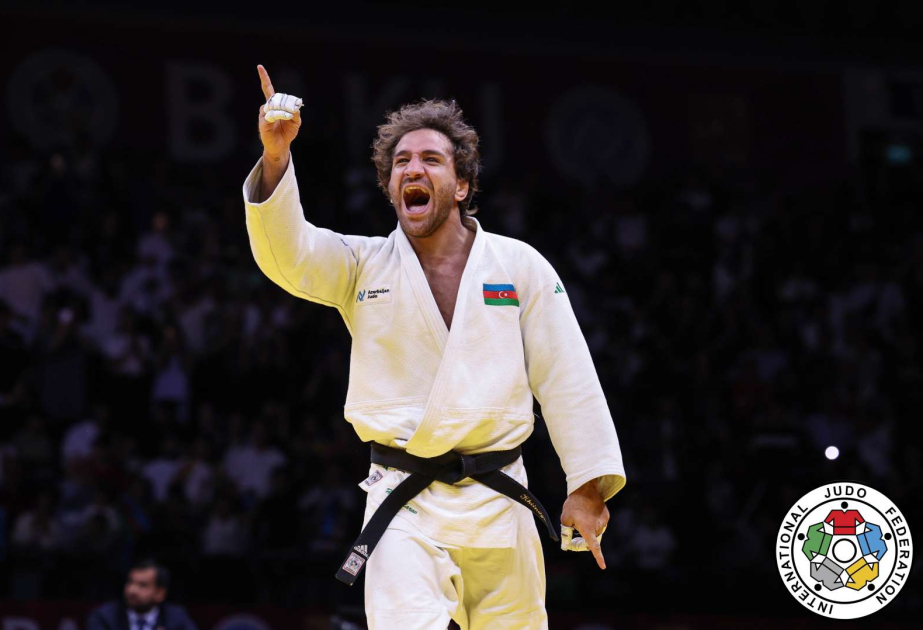 Azerbaijani judoka Hidayat Heydarov advances to final of European championships