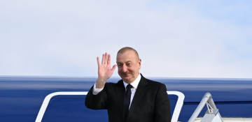 President Ilham Aliyev concludes his working visit to Germany