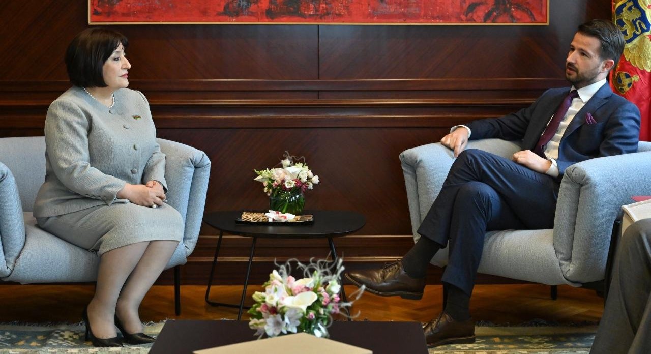 Azerbaijani parliament's head invites Montenegro's president to COP29