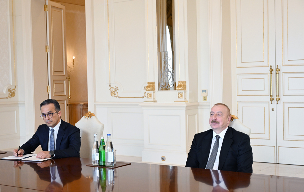 President Ilham Aliyev received representatives of U.S. Mormon Church and Stirling Foundation