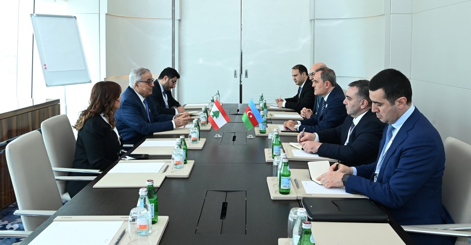 FM Bayramov briefs Lebanese counterpart on Azerbaijan-Armenia normalization process